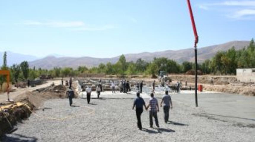 Erzincan 120 Baş Organik S&uuml;t &Uuml;retim Tesisi'nin Temeli Atıldı