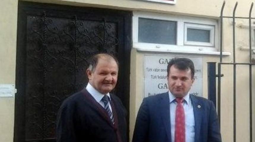 Başkan Tekin&rsquo;den Şehit Aileleri Derneği'ne Ziyaret