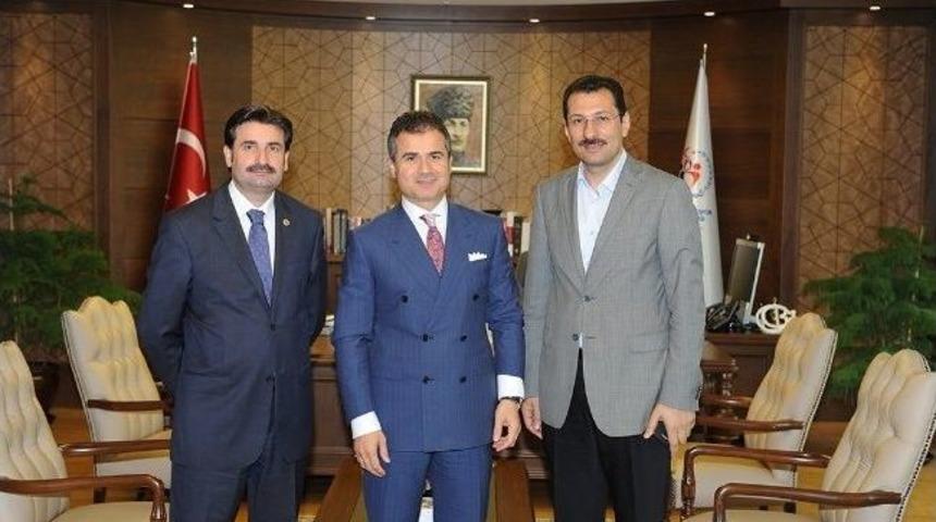 Ak Parti Sakarya Milletvekilleri Gençlik Ve Spor Bakanı Suat Kılıç’ı Makamında Ziyaret Etti