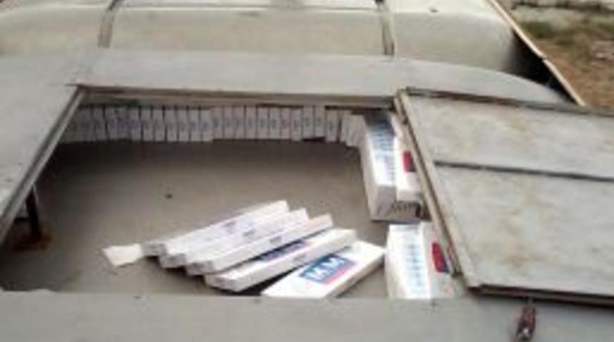 Kırıkkale&rsquo;de Ka&ccedil;ak Sigara Operasyonu