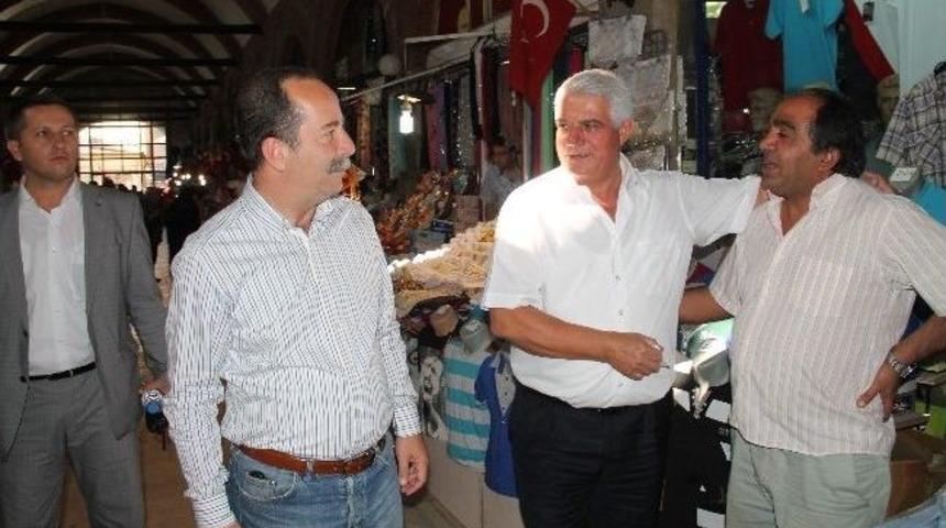 Başkan Sedef&ccedil;i, Ziyaretlerini S&uuml;rd&uuml;r&uuml;yor