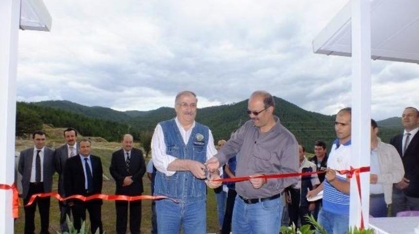 G&uuml;ld&uuml;ren Fidanlık Hizmet Binası A&ccedil;ıldı