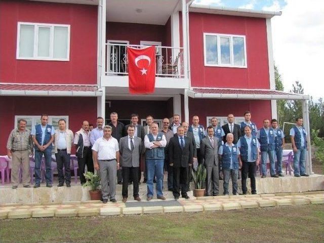 Güldüren Fidanlık Hizmet Binası Açıldı