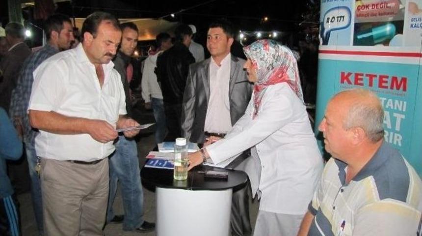 Hisarcık Festivalinde &Uuml;cretsiz Kanser Tarama Bilgilendirme Standı