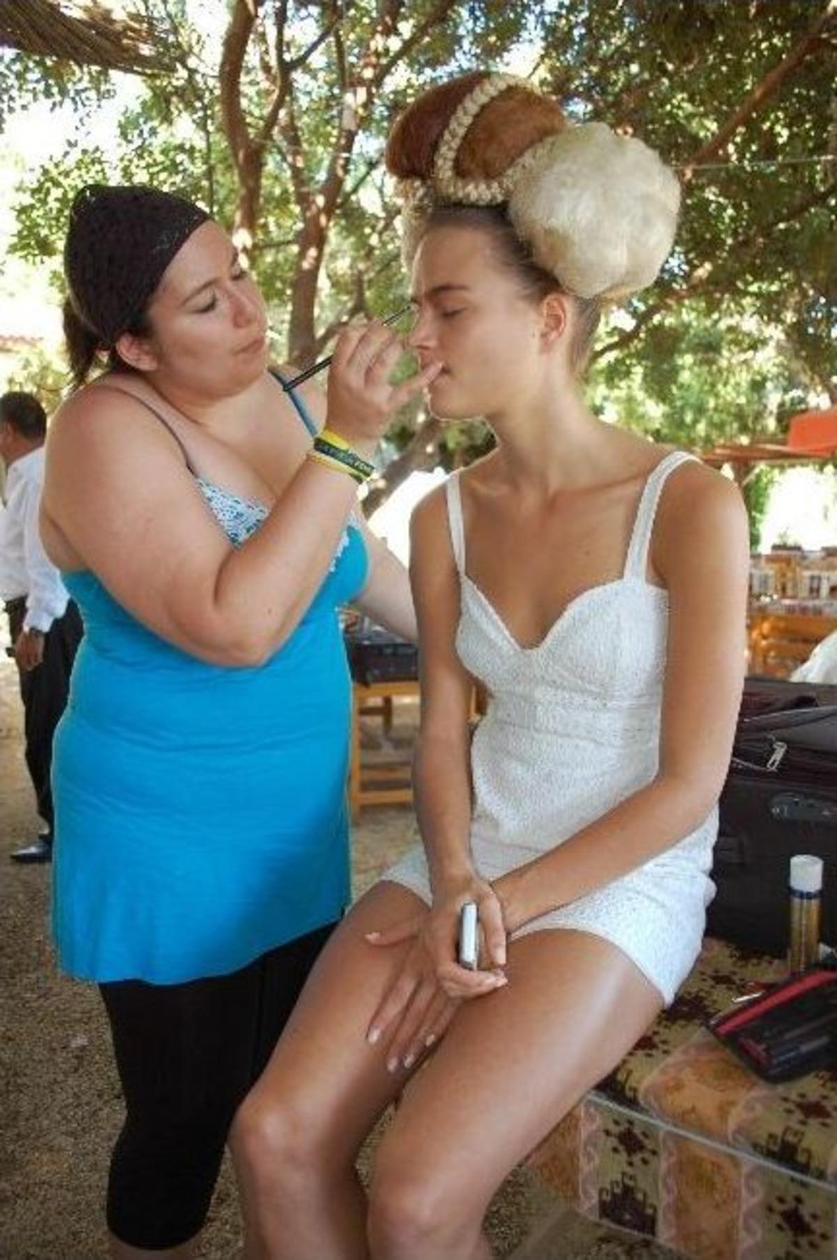 Silifke'de 2014 Sa&ccedil; Kreasyonu &Ccedil;ekimi