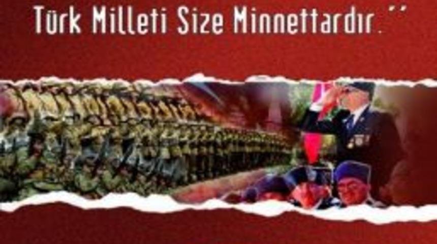 Başkan Erim; &ldquo;gazilerimizi Minnet E Ş&uuml;kranla Anıyorum&rdquo;