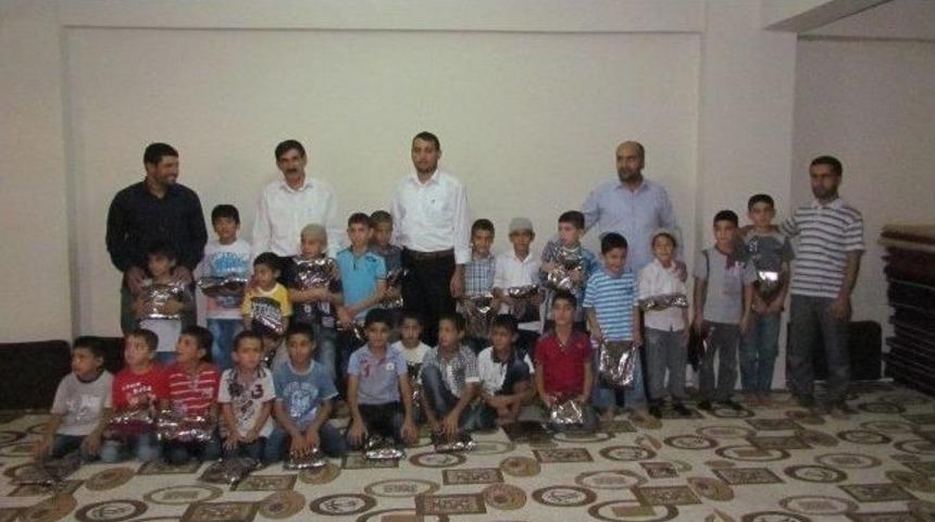 Siverek İl&ccedil;esinde &Ccedil;ocuklara Namazı Anlattıldı