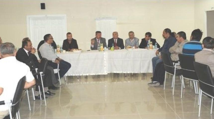 İş Adamları İle &lsquo;ulaşım&rsquo; Toplantısı