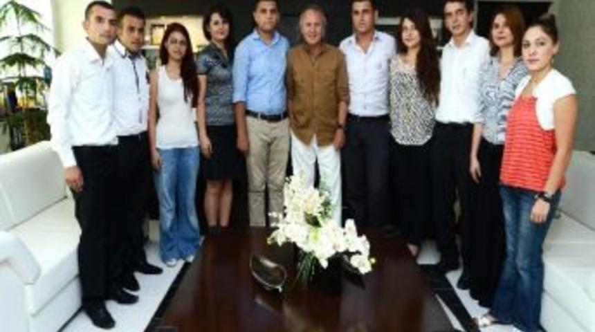 Chp Kepez Gen&ccedil;lik Kolları&rsquo;ndan Başkan Evcilmen&rsquo;e Ziyaret