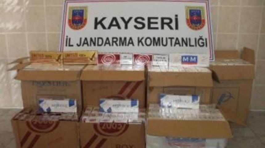 25 Bin Paket Ka&ccedil;ak Sigara Ele Ge&ccedil;irildi