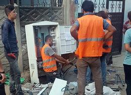 Dicle Elektrik Şırnak’ta pano montajına yeniden başladı