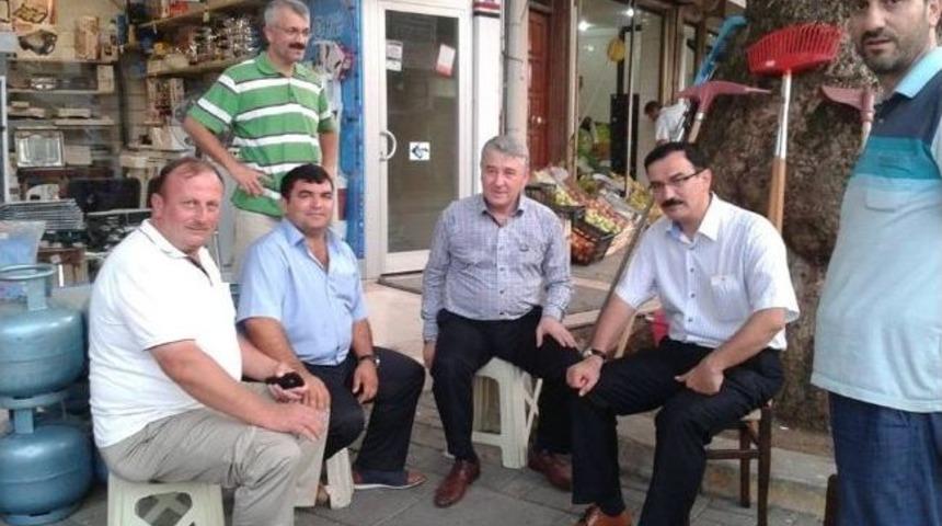 Ak Parti Milletvekili Fevai Arslan Esnafları Ziyaret Etti