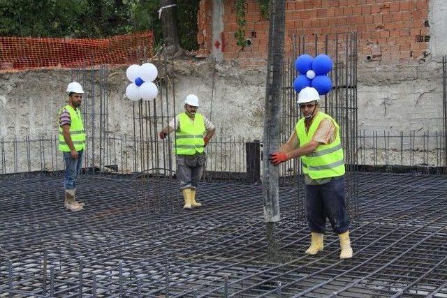 Alanyurt Sosyal Tesisinin Temeli Atıldı 1