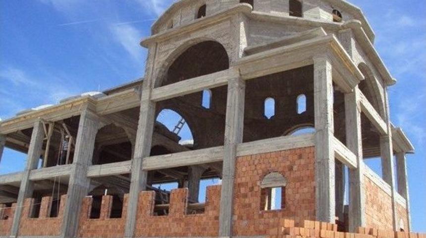 Alibeyk&ouml;y Camii İnşaatı Devam Ediyor