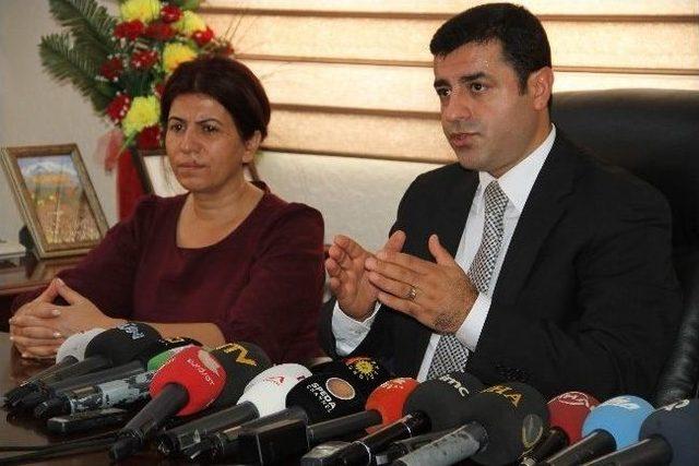 Demirtaş’tan Gündeme İlişkin Açıklamalar