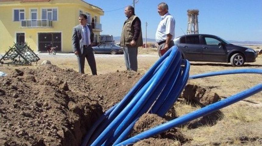 Kaymakam Alparslan&rsquo;dan İ&ccedil;me Suyu Depolarında İnceleme
