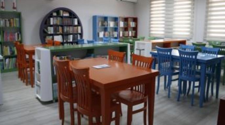 K&ouml;y Okuluna 77 Bin Liralık K&uuml;t&uuml;phane Ve Okuma Salonları Yapıldı