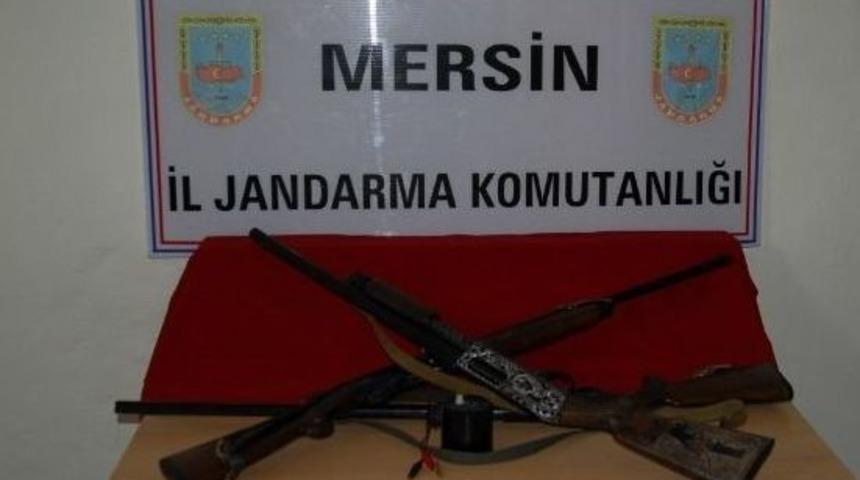 Bozyazı'da Ka&ccedil;ak Sigara Satan Ve Ka&ccedil;ak Avlanan Avcılar Yakalandı