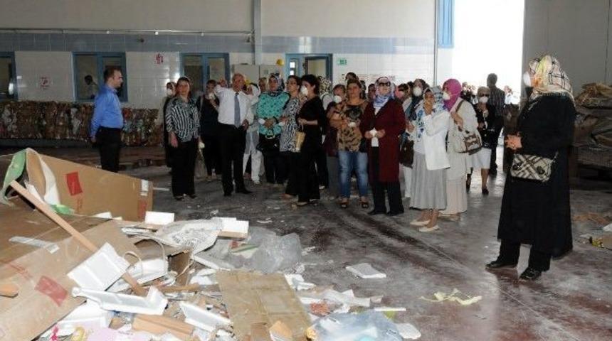 Ak Partili Kadınlar Şehitkamil Belediyesi&rsquo;nin Hizmetlerini Gezdi