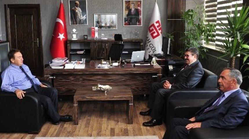Ag&uuml; Rekt&ouml;r&uuml; Sabuncuoğlu&rsquo;na Ziyaret