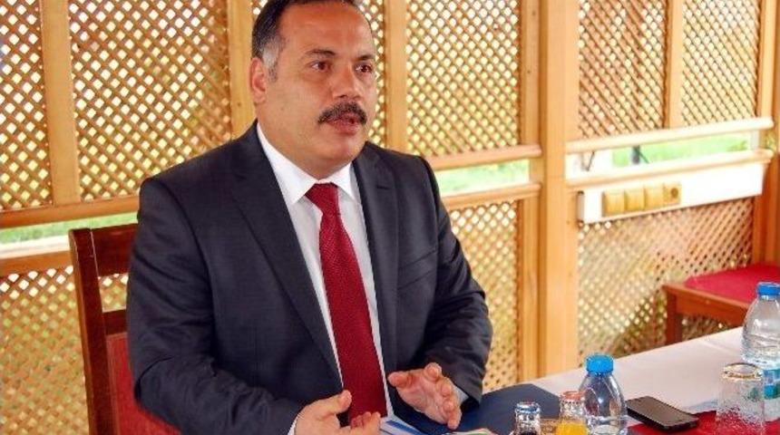 Emniyet M&uuml;d&uuml;r&uuml; Salmener, Basınla Sohbet Toplantısı Yaptı