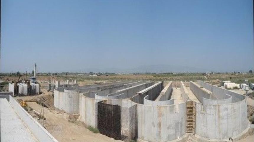Salihli&rsquo;de 15 Milyonluk Atık Su Arıtma Tesisi İnşaatı Devam Ediyor