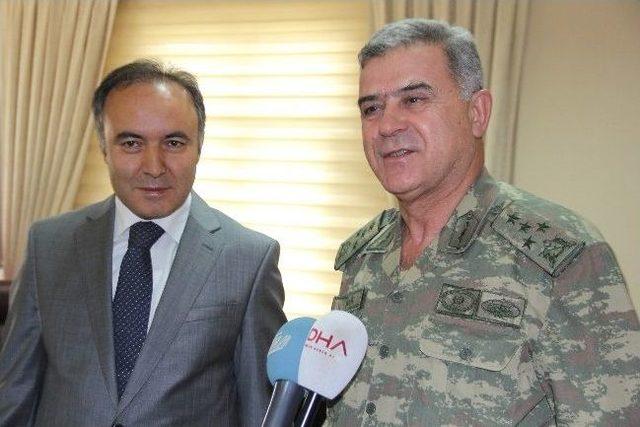 Jandarma Genel Komutanı Yörük'ten Erzurum Valiliğine Ziyaret