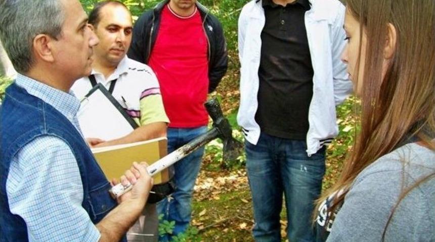 Aday M&uuml;hendislere Arazi Eğitimi Verildi