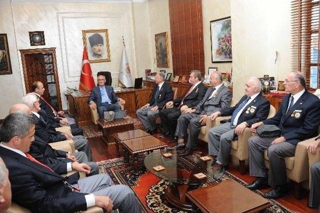Başkan Yılmaz, Şehit Ve Gazi Derneklerini Ağırladı 2