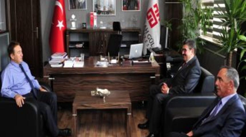 Hacı Boydak, AG&Uuml; Rekt&ouml;r&uuml; Sabuncuoğlu&rsquo;nu Ziyaret Etti