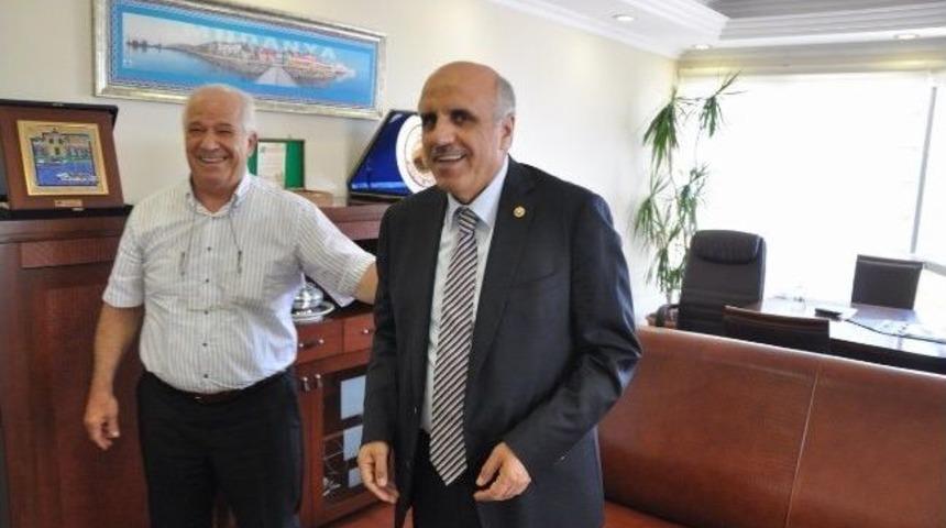 Bursa Milletvekili Yıldırım'dan Başkan Akt&uuml;rk&rsquo;e Ziyaret