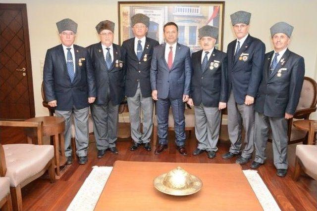 Gazilerden Valiye Ziyaret 1