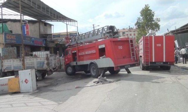 Elazığ'da Yangın