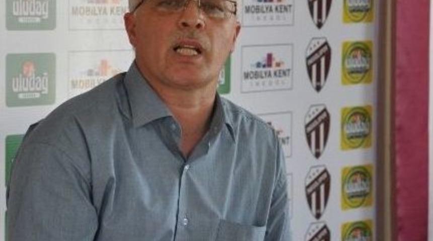 İneg&ouml;lspor Başkanı İlhan Korkmaz: