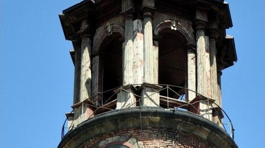 Anadolu'da En Eski Sel&ccedil;uklu Minaresi Olan Tarihi Saat Kulesi 160 Yıl Sonra Yeniden &Ccedil;alışacak