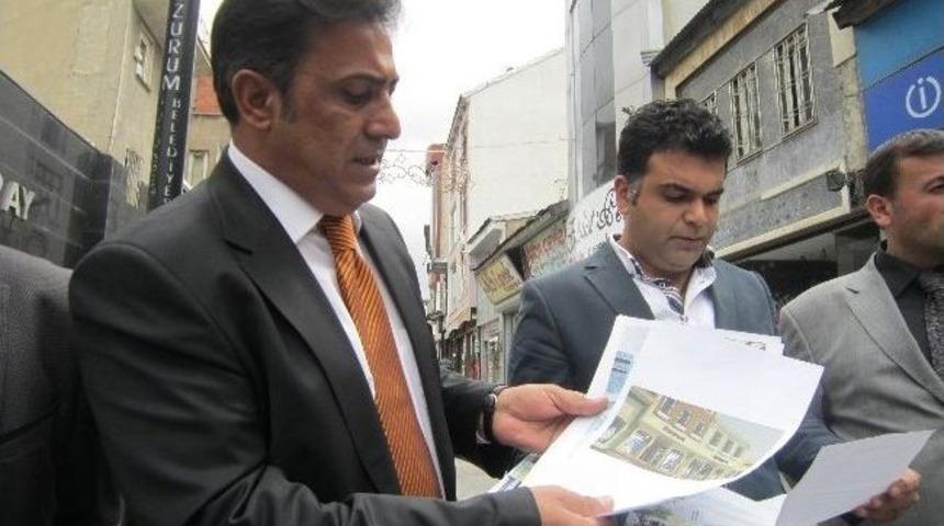 Tarihi Taşmağazalar &Ccedil;arşısı Bakan Yılmaz&rsquo;ın G&uuml;ndeminde