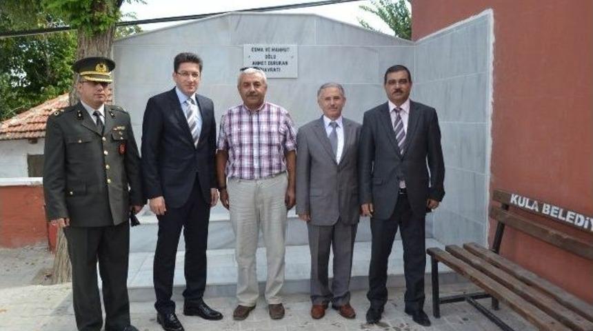 Kulalı Hayırseverden Okul Bah&ccedil;esine &Ccedil;eşme