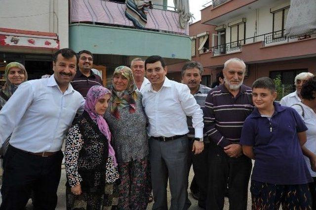 Enç Ve Tütüncü Mahalle Muhtarlarıyla Bir Araya Geldi