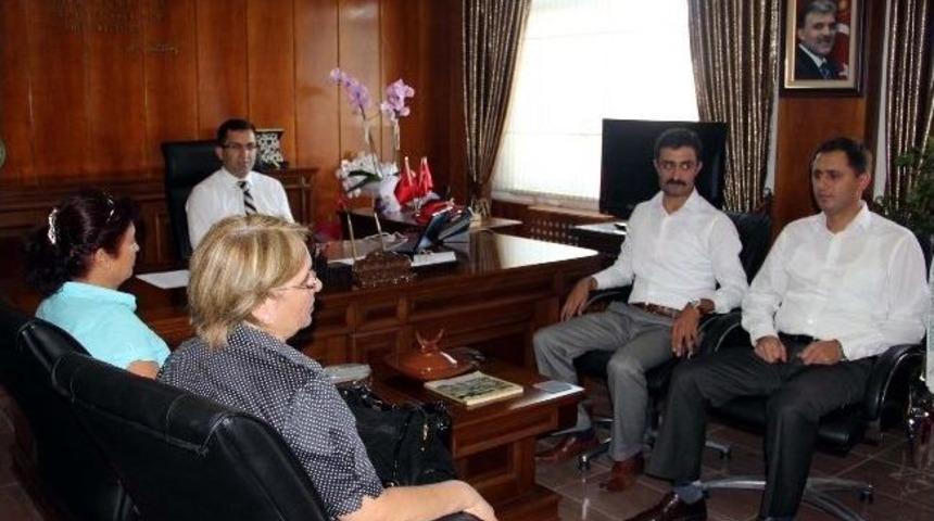 Mhp &Ccedil;an İl&ccedil;e Teşkilatından Kaymakam Kakillioğlu&rsquo;na Ziyaret