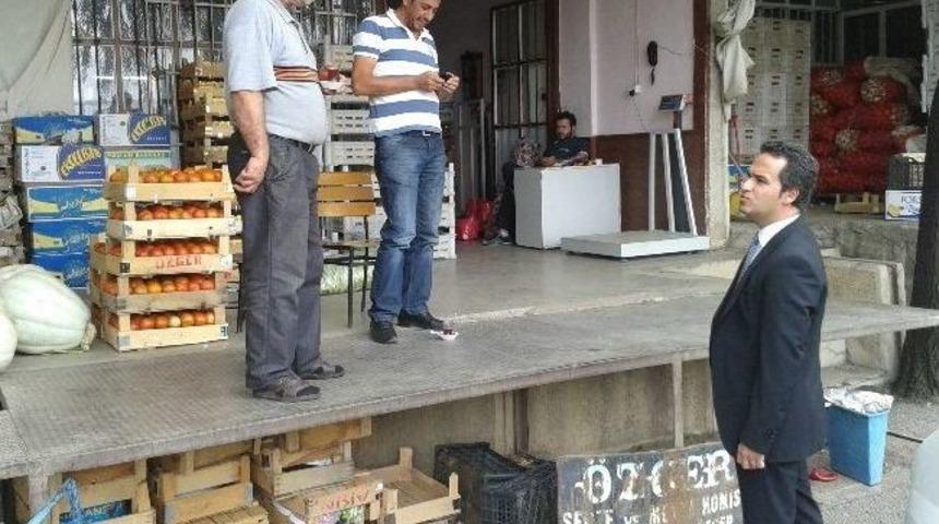 Etso Başkanı Polat Sebze Halini Ziyaret Etti