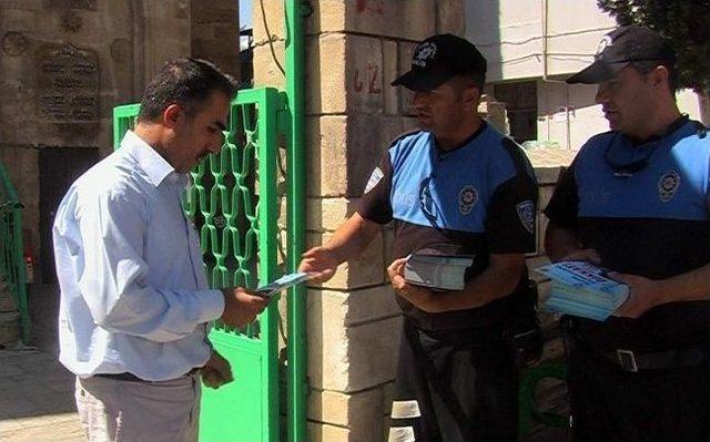 Polis Ekipleri, Broşürle Vatandaşı Dolandırıcılık Olaylarına Karşı Uyardı