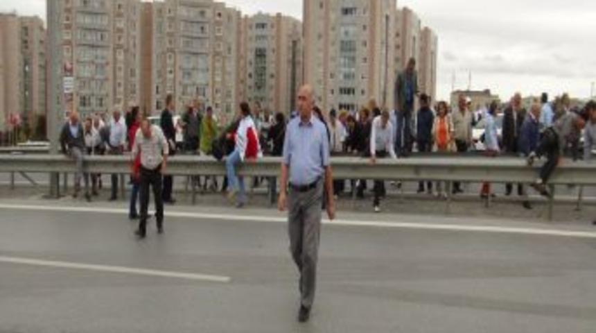 Vekiller Yolu Şaşırdı, Eylemciler Zorda Kaldı