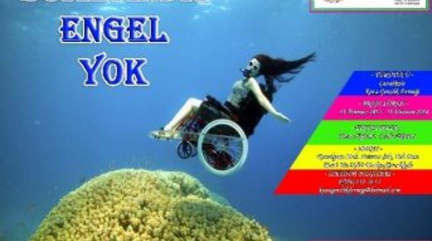 &Ccedil;anakkaleli Engellilere Y&uuml;zme Ve T&uuml;pl&uuml; Dalış Eğitimi