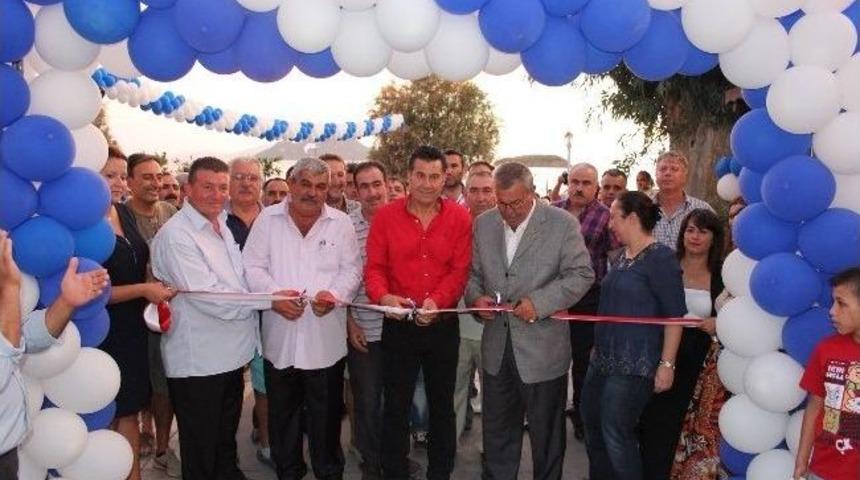 Bodrum Belediyesi Tarafından Yenilenen Kadıkalesi Meydanı A&ccedil;ıldı