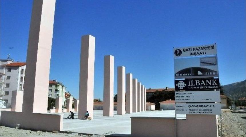 Akşehir&rsquo;e Modern Pazar Yeri
