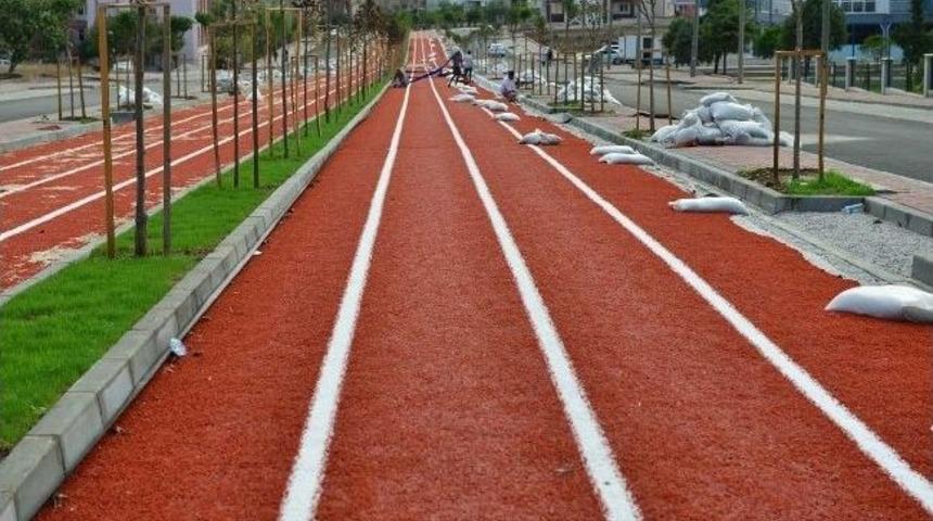 Cadde Ortasına Spor Alanı