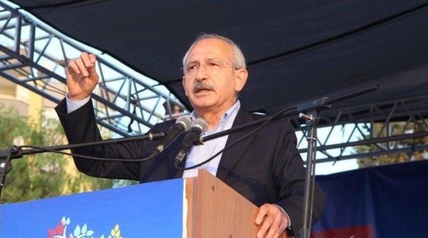 Kılı&ccedil;daroğlu, &lsquo;barış Mitingi&rsquo;nde Konuştu