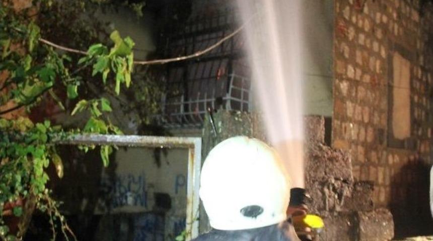 Rize&rsquo;de Korkutan Yangın