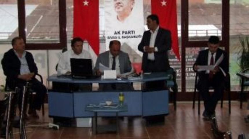 Suşehri Ak Parti İl&ccedil;e Danışma Kurulu Toplantısı Ger&ccedil;ekleştirildi