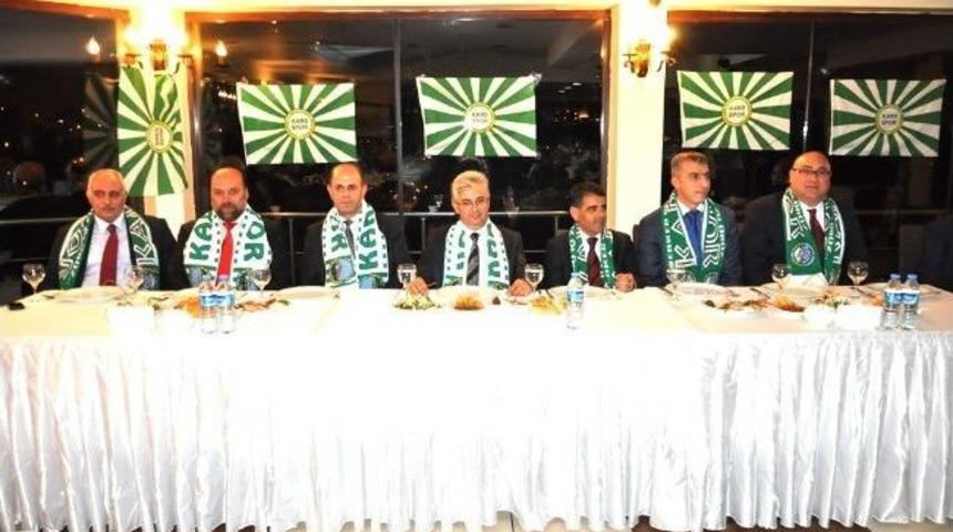 Karsspor&rsquo;da Destek Gecesi